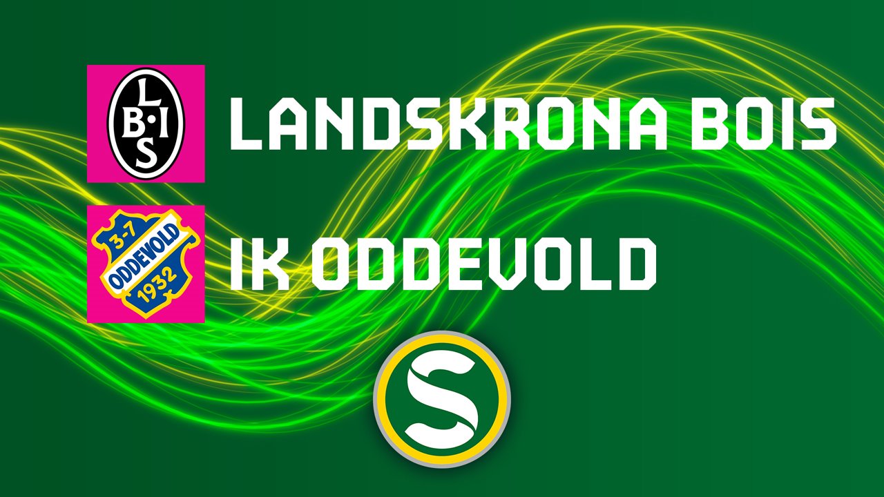 Landskrona vs Oddevold poster