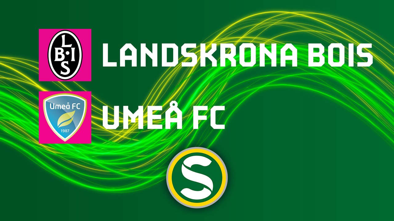 Landskrona vs Umeå poster