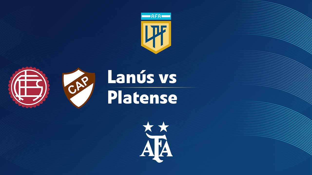 Lanús vs Platense poster
