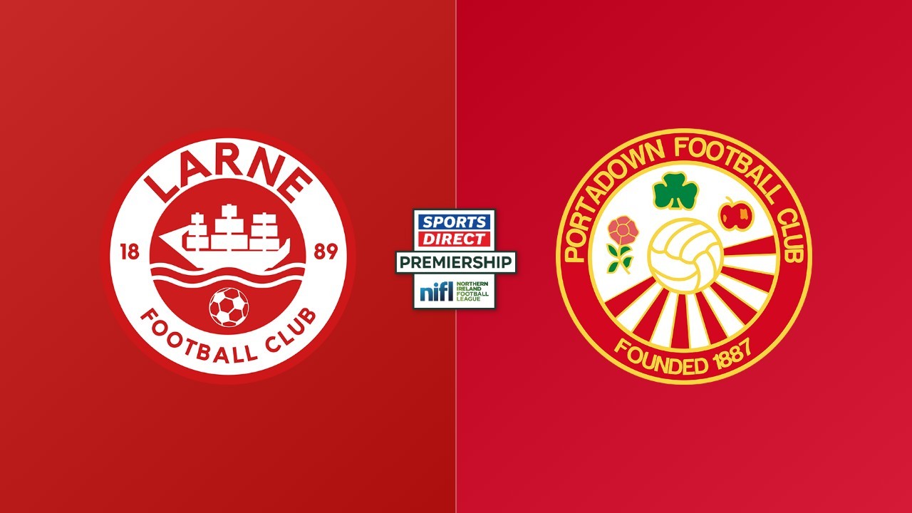 Larne vs Portadown poster