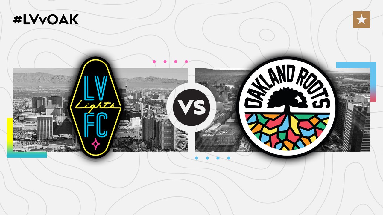 Las Vegas Lights vs Oakland Roots poster