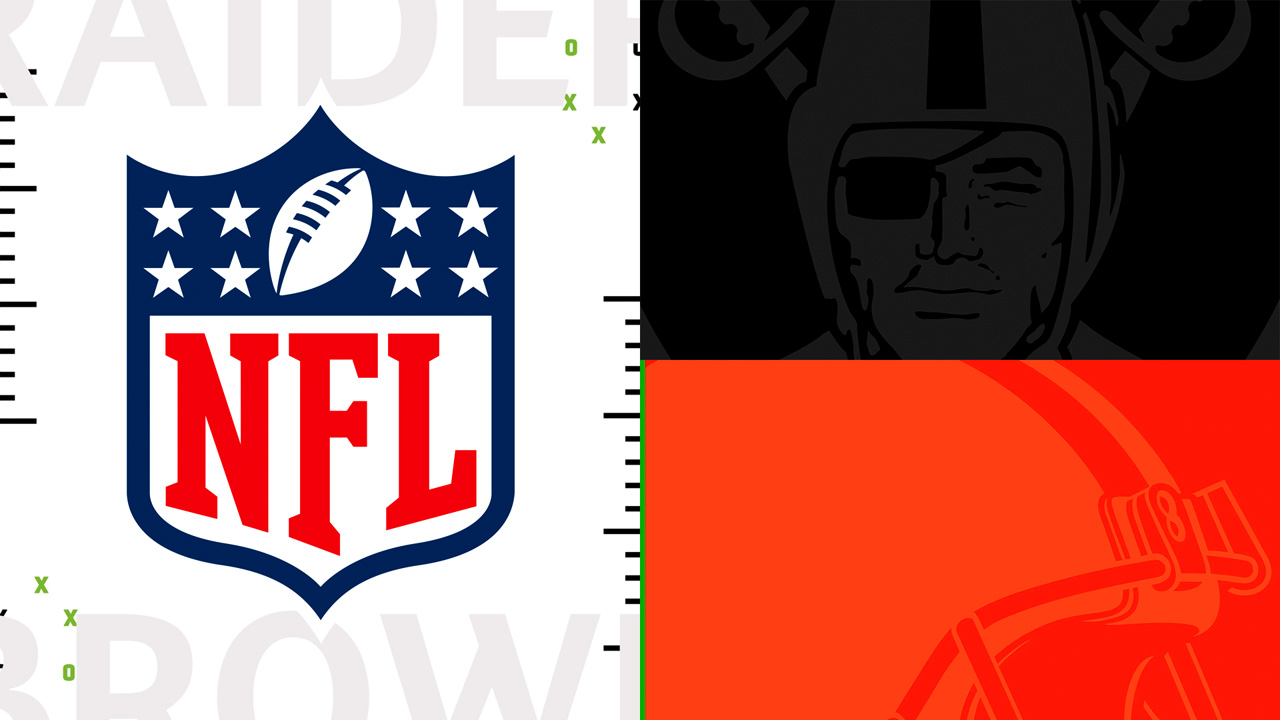 Las Vegas Raiders vs Cleveland Browns poster Las Vegas Raiders vs Cleveland Browns poster