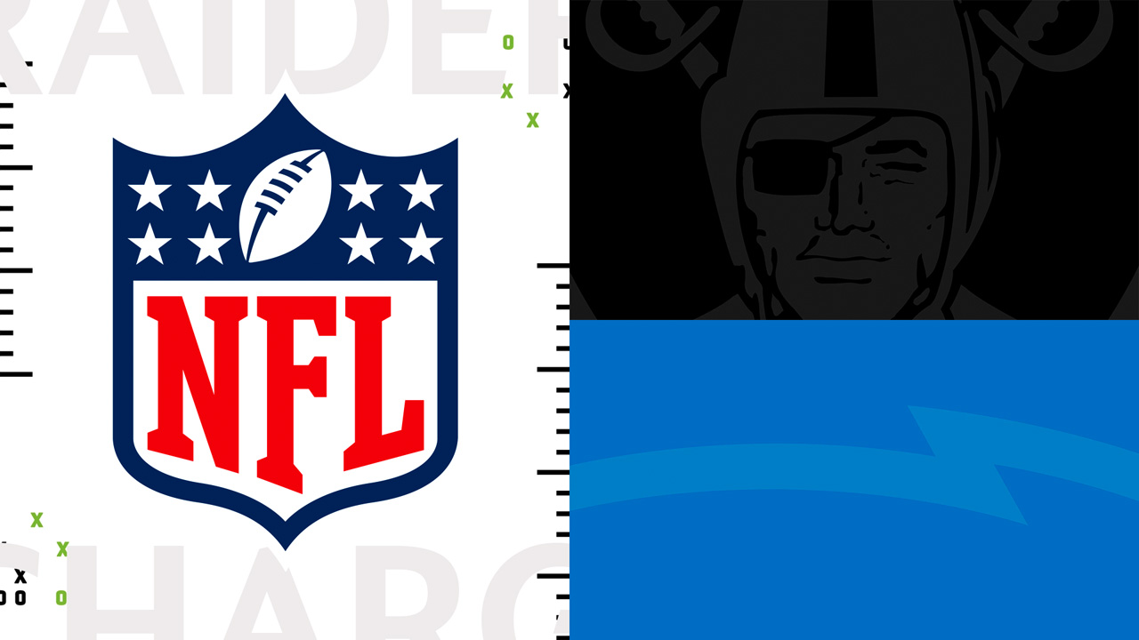 Las Vegas Raiders vs Los Angeles Chargers poster