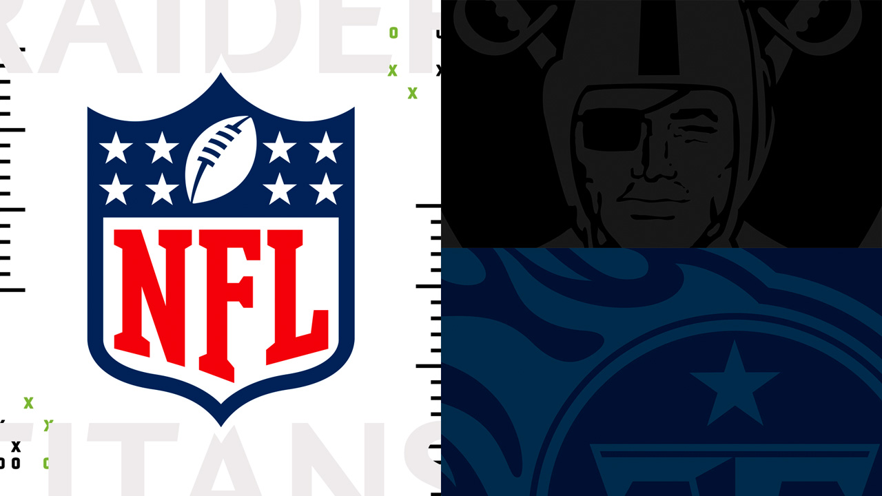 Las Vegas Raiders vs Tennessee Titans poster