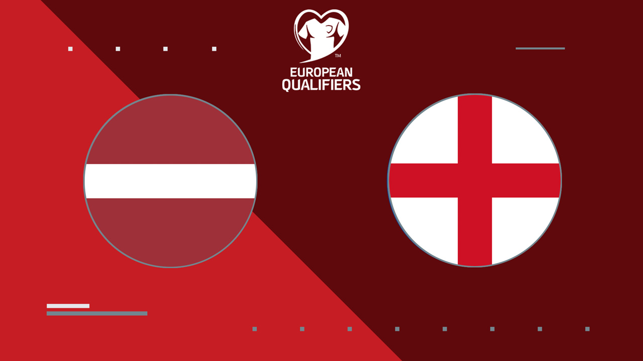 Latvia vs England poster Latvia vs England poster