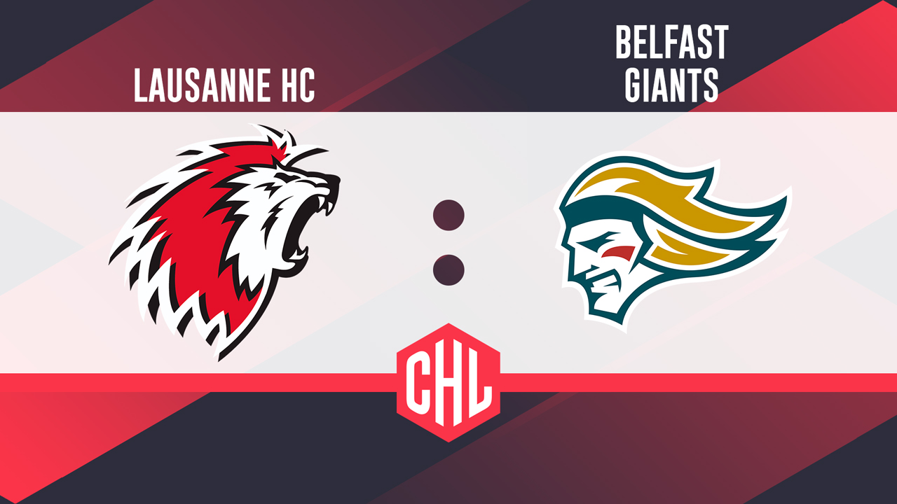 Lausanne HC vs Belfast Giants poster