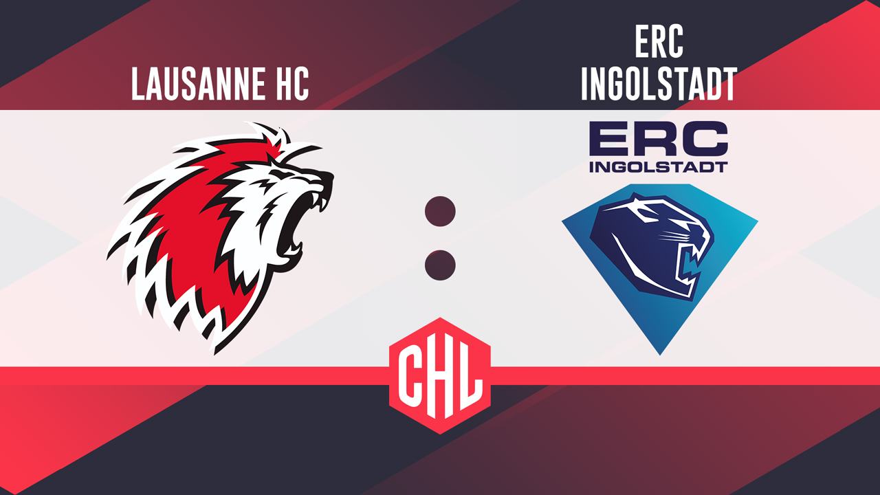 Lausanne HC vs ERC Ingolstadt poster