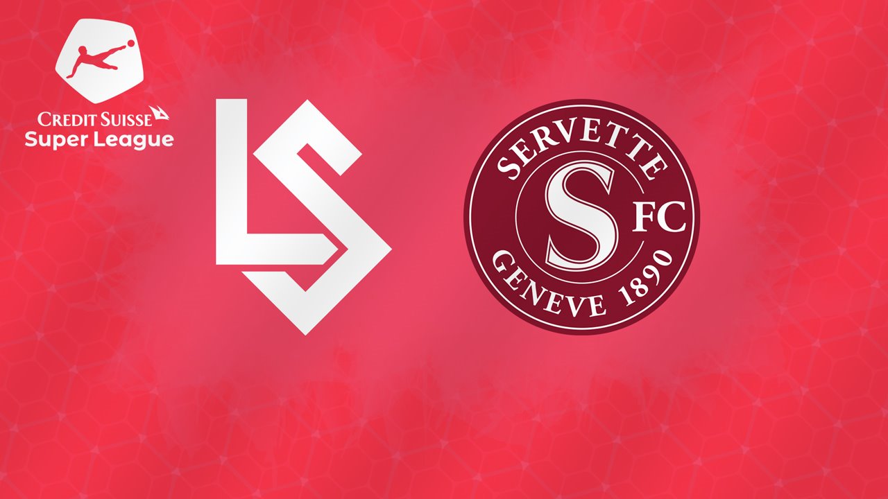 Lausanne-Sport vs Servette poster