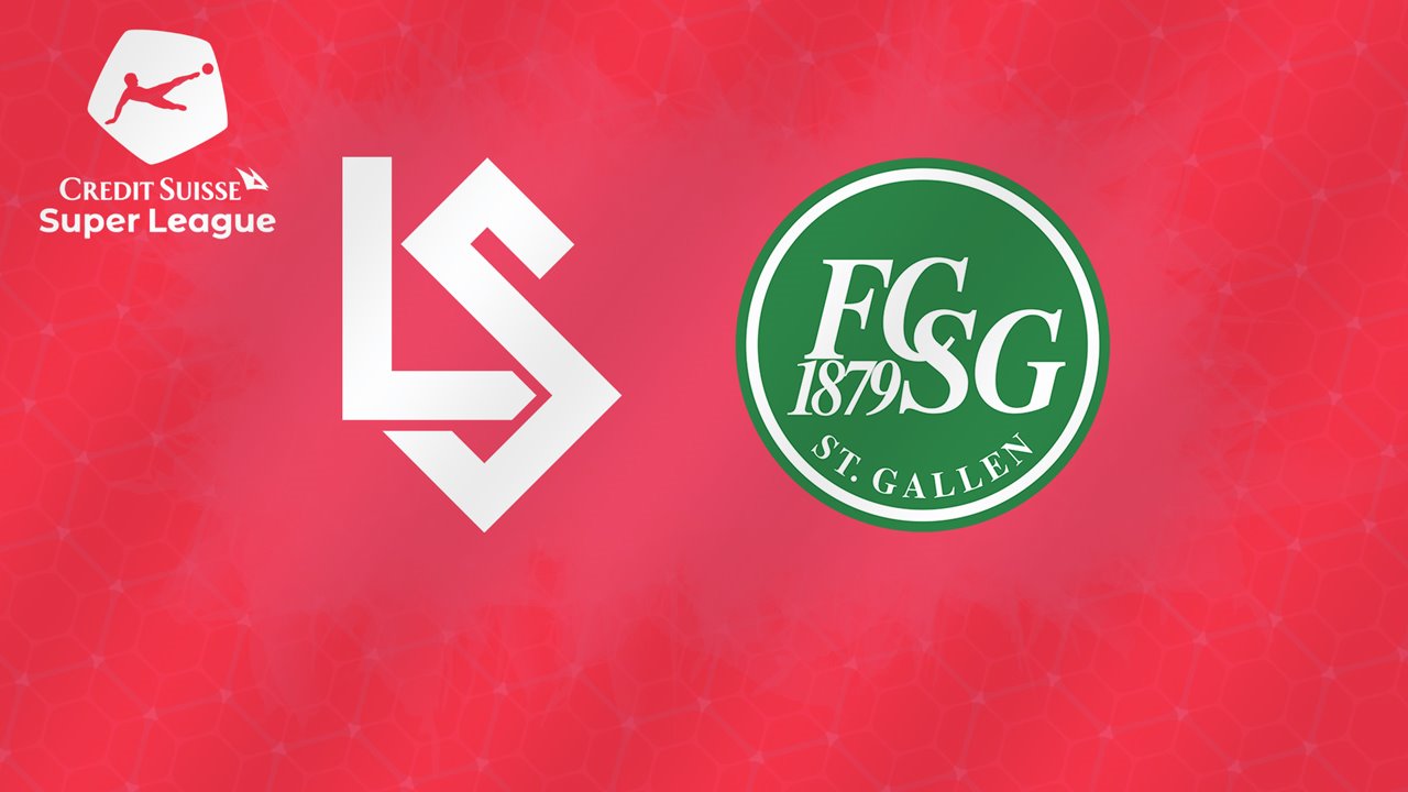 Lausanne-Sport vs St. Gallen poster
