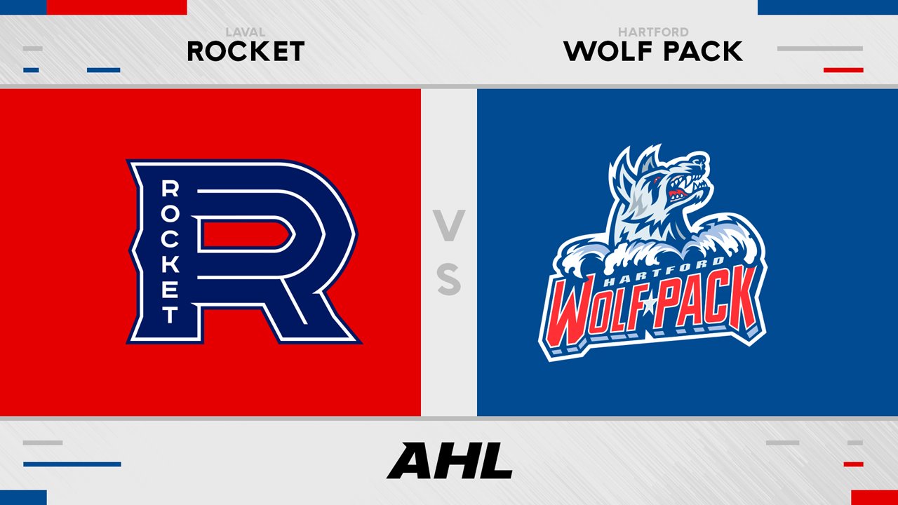 Laval Rocket vs Hartford Wolf Pack poster