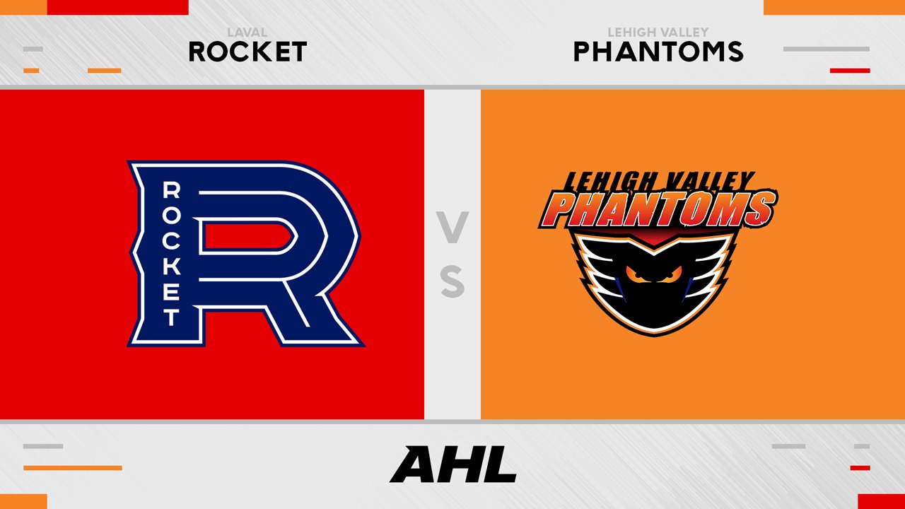 Laval Rocket vs Lehigh Valley Phantoms poster