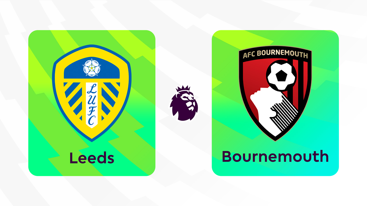 Leeds United vs Bournemouth poster Leeds United vs Bournemouth poster