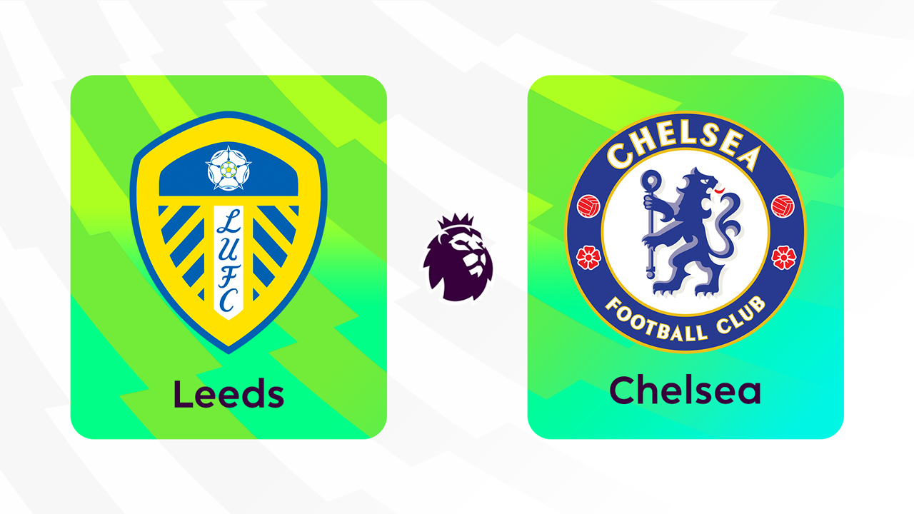 Leeds United vs Chelsea poster