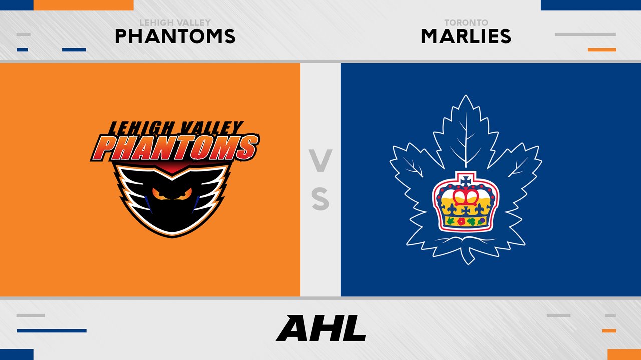 Lehigh Valley Phantoms vs Toronto Marlies poster