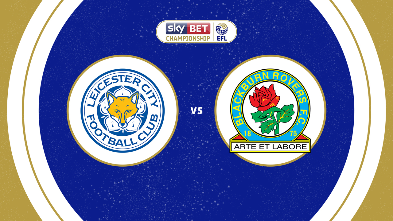 Leicester City vs Blackburn Rovers poster