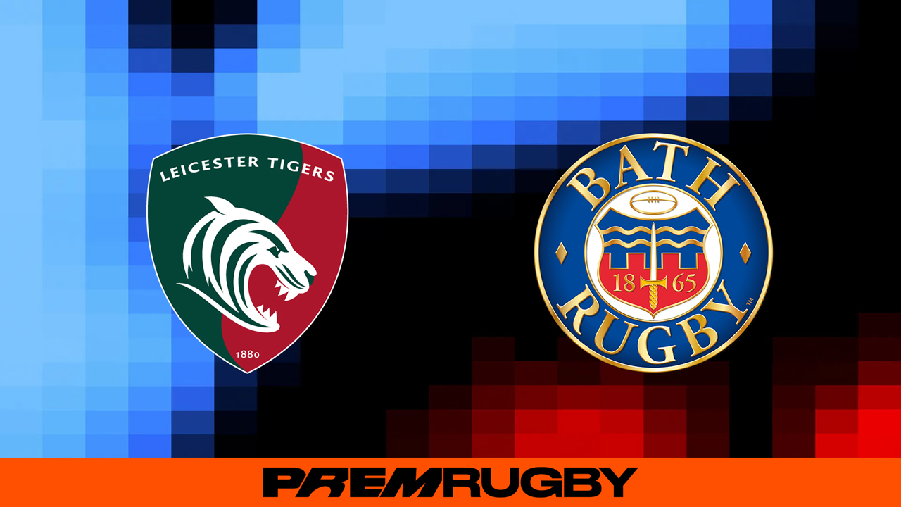 Leicester Tigers vs Bath Rugby poster