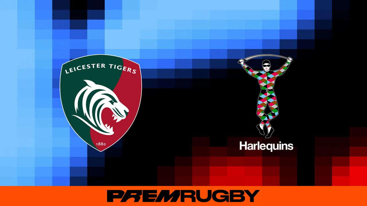 Leicester Tigers vs Harlequins poster