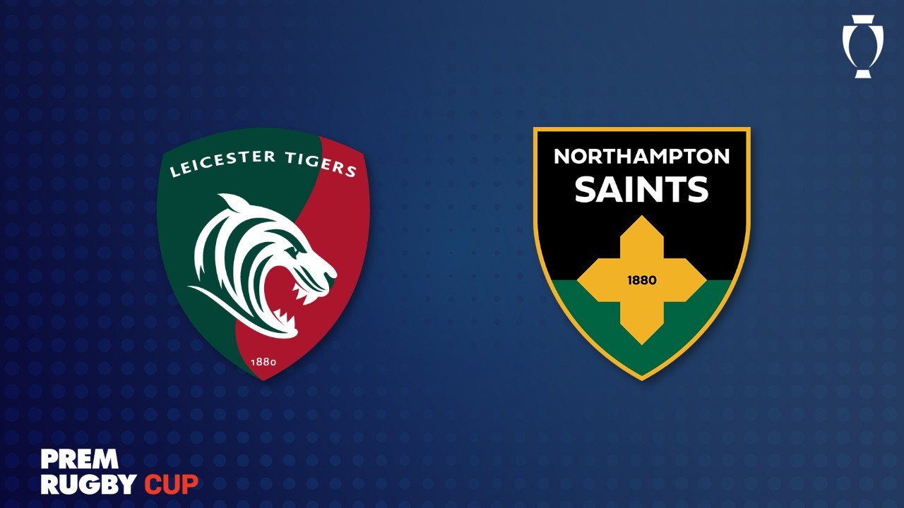 Leicester Tigers vs Northampton Saints poster Leicester Tigers vs Northampton Saints poster