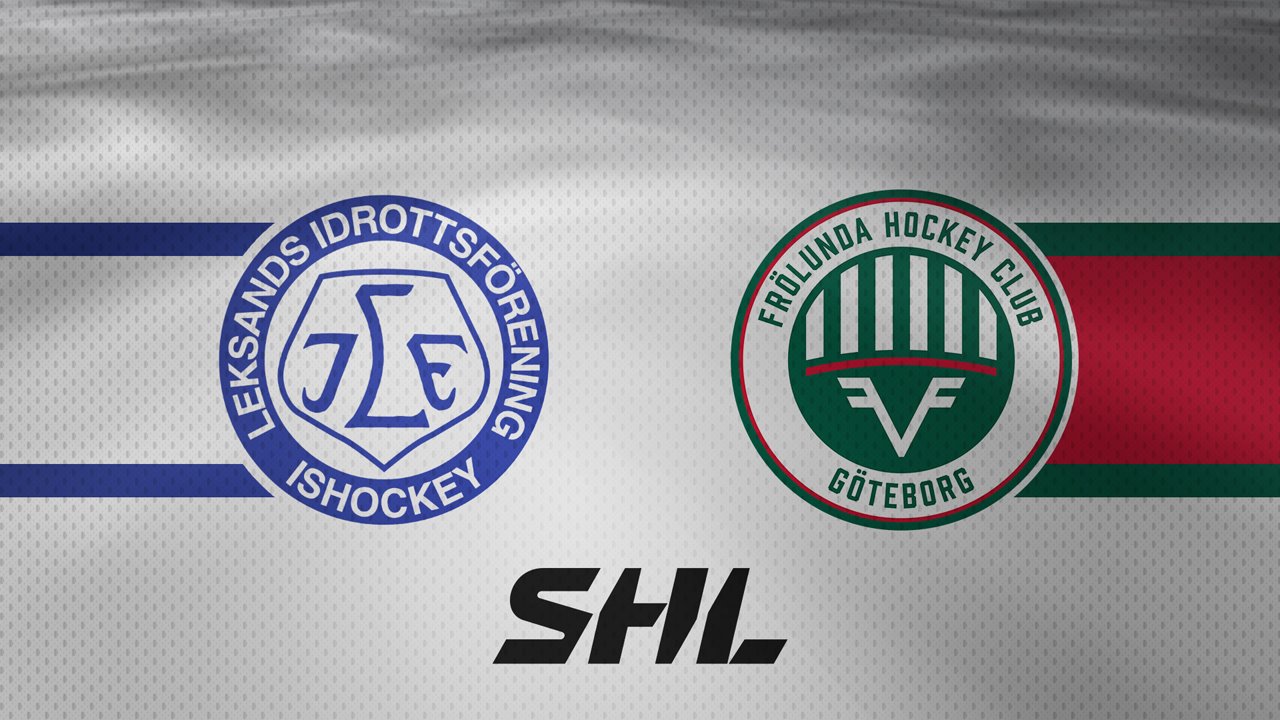 Leksands IF vs Frölunda HC poster Leksands IF vs Frölunda HC poster
