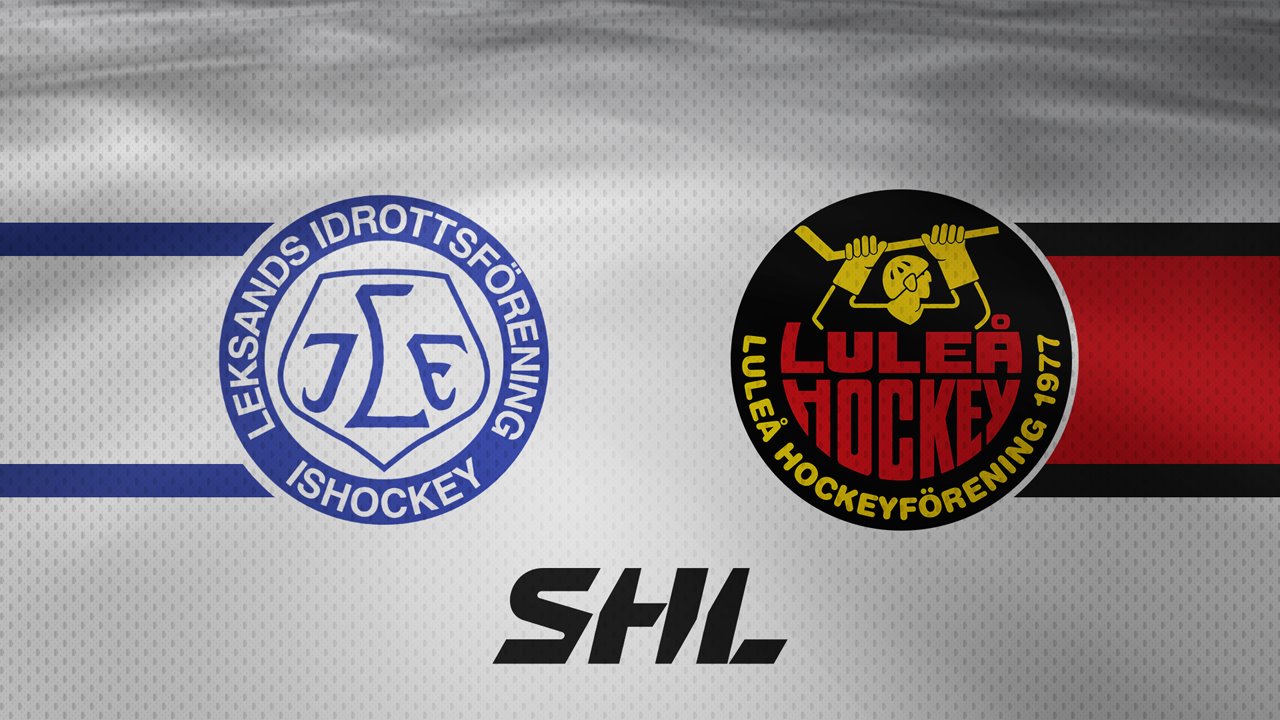 Leksands IF vs Luleå HF poster Leksands IF vs Luleå HF poster