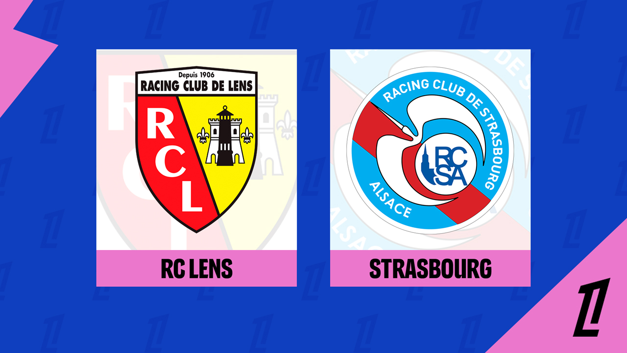 Lens vs Strasbourg poster Lens vs Strasbourg poster