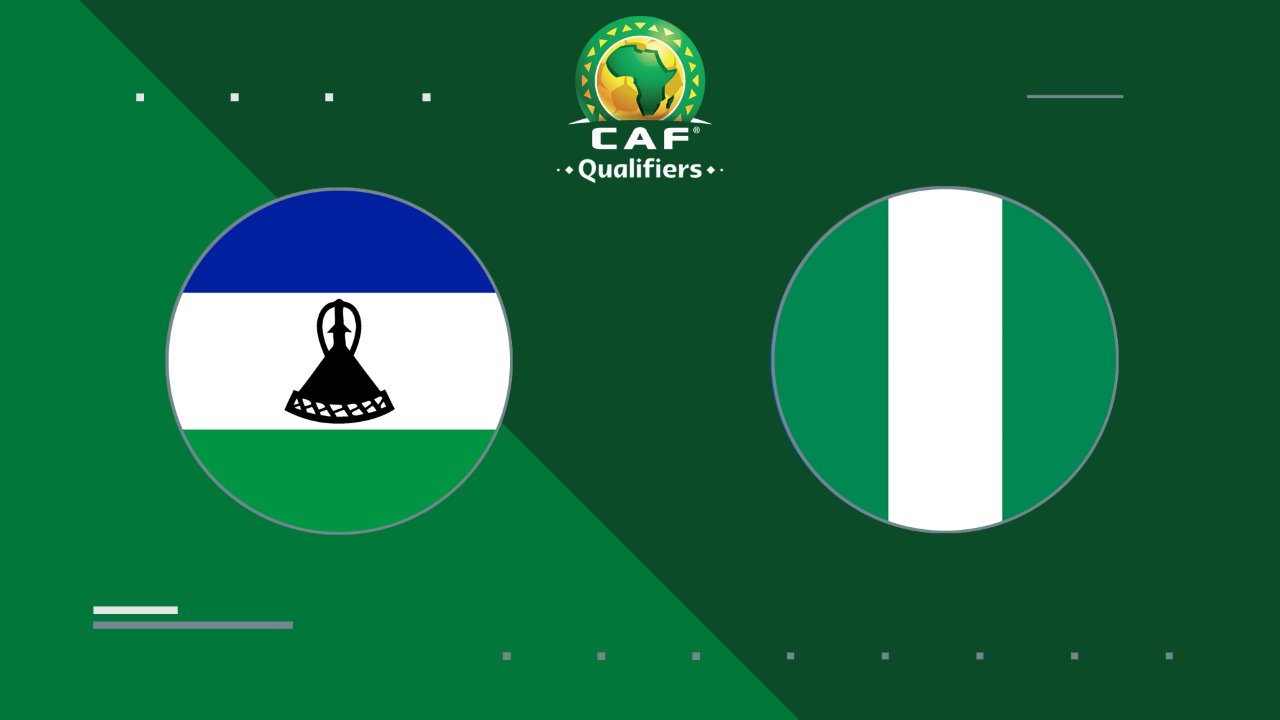 Lesotho vs Nigeria poster