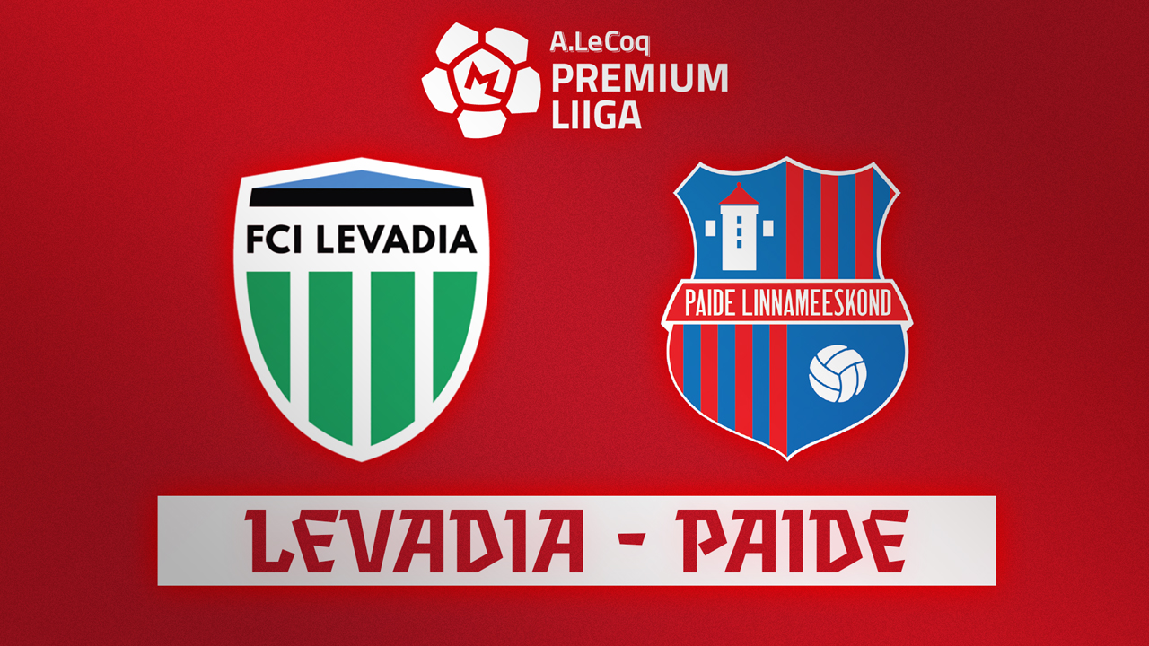 Levadia Tallinn vs Paide Linnameeskond poster