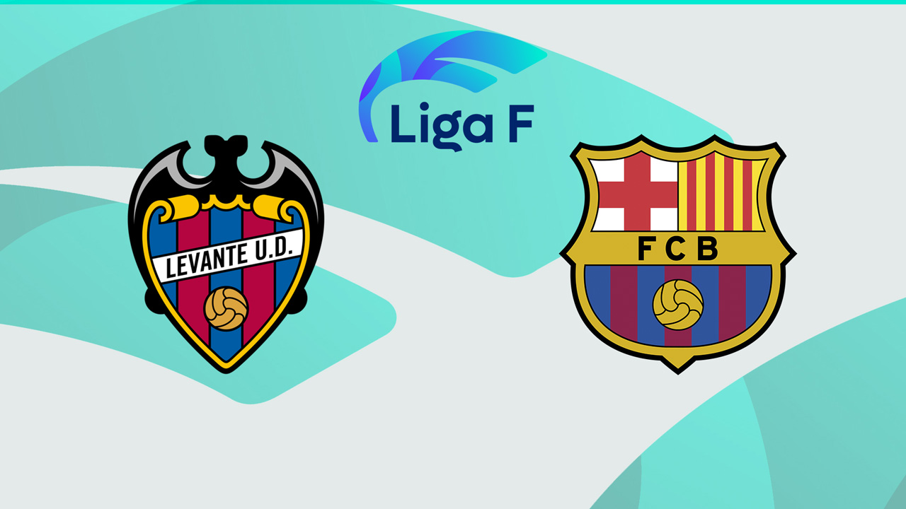 Levante Femenino vs Barcelona Femení poster Levante Femenino vs Barcelona Femení poster