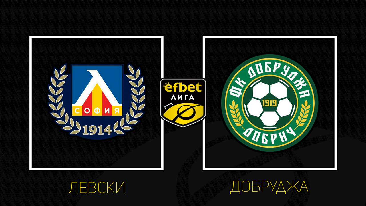 Levski Sofia vs Dobrudzha Dobrich poster