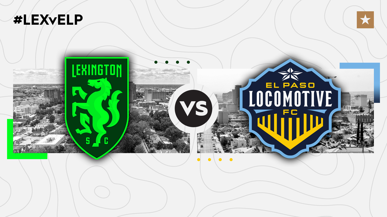 Lexington SC vs El Paso Locomotive poster