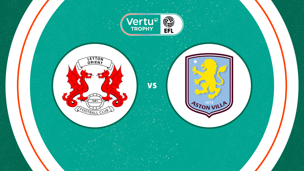 Leyton Orient vs Aston Villa U21 poster