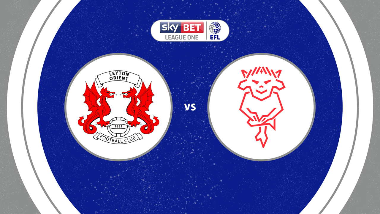 Leyton Orient vs Lincoln City poster