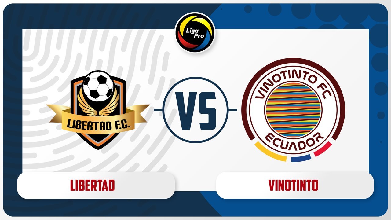 Libertad FC vs Vinotinto Ecuador poster Libertad FC vs Vinotinto Ecuador poster