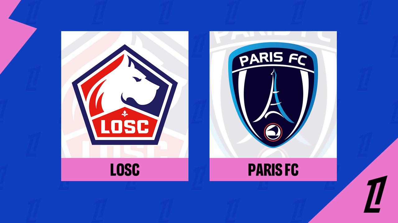 Lille vs Paris FC poster Lille vs Paris FC poster