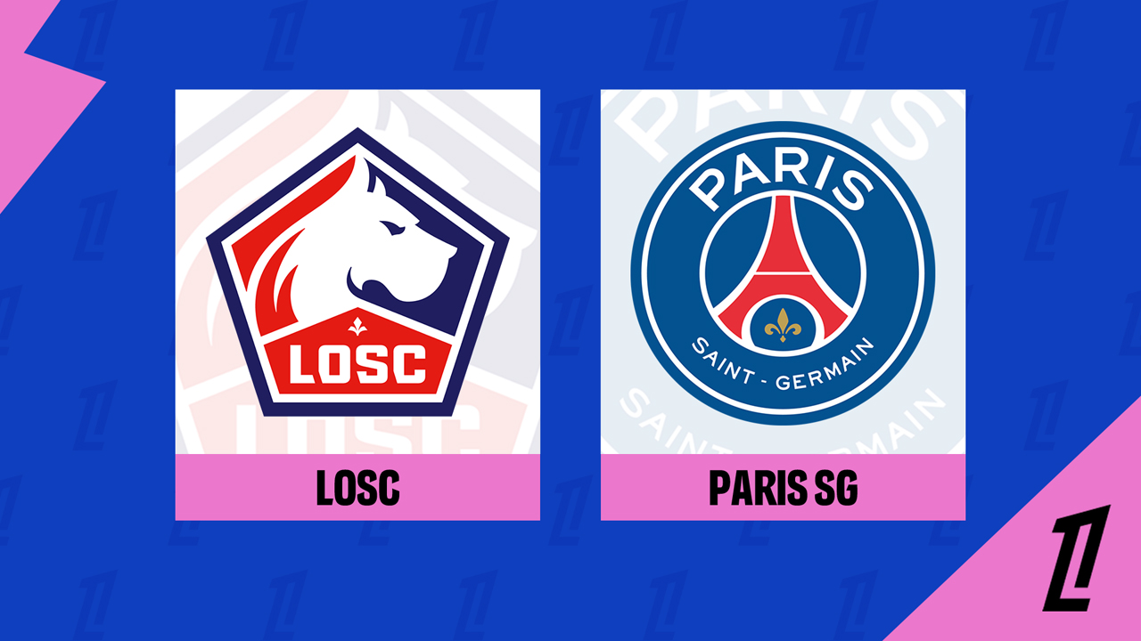 Lille vs Paris SG poster