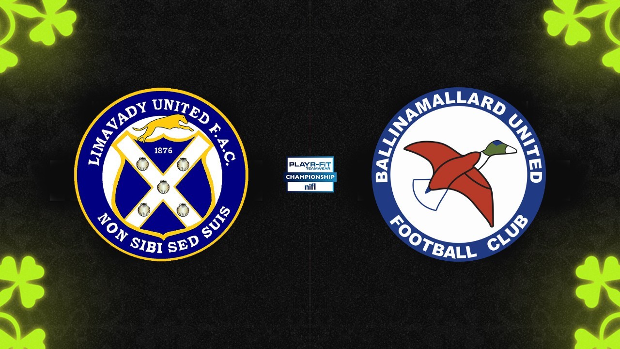 Limavady United vs Ballinamallard United poster