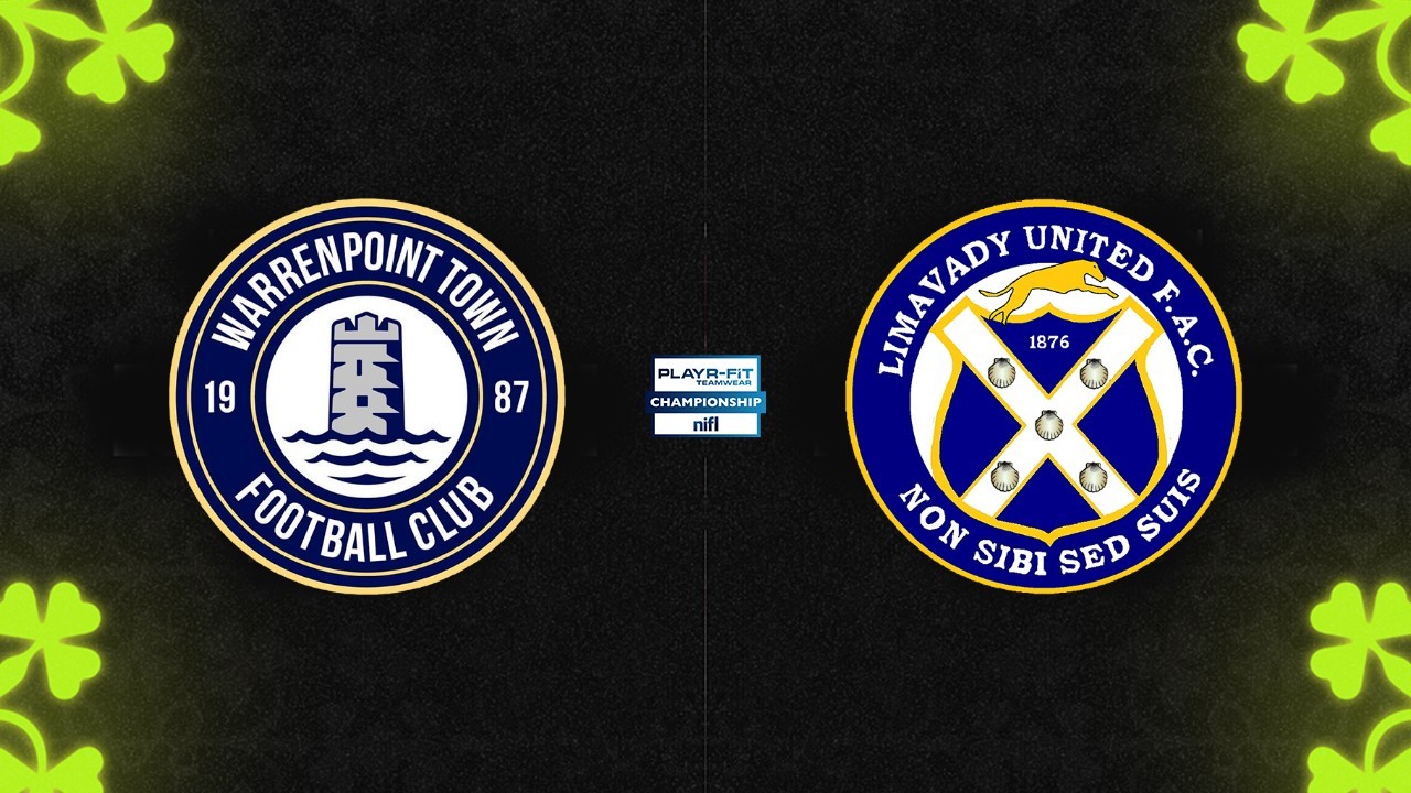 Limavady United vs Warrenpoint Town poster