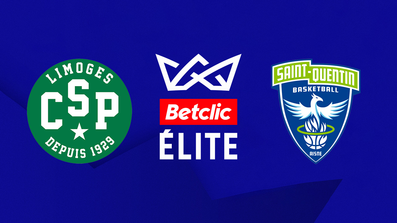 Limoges vs Saint-Quentin Basket-Ball poster