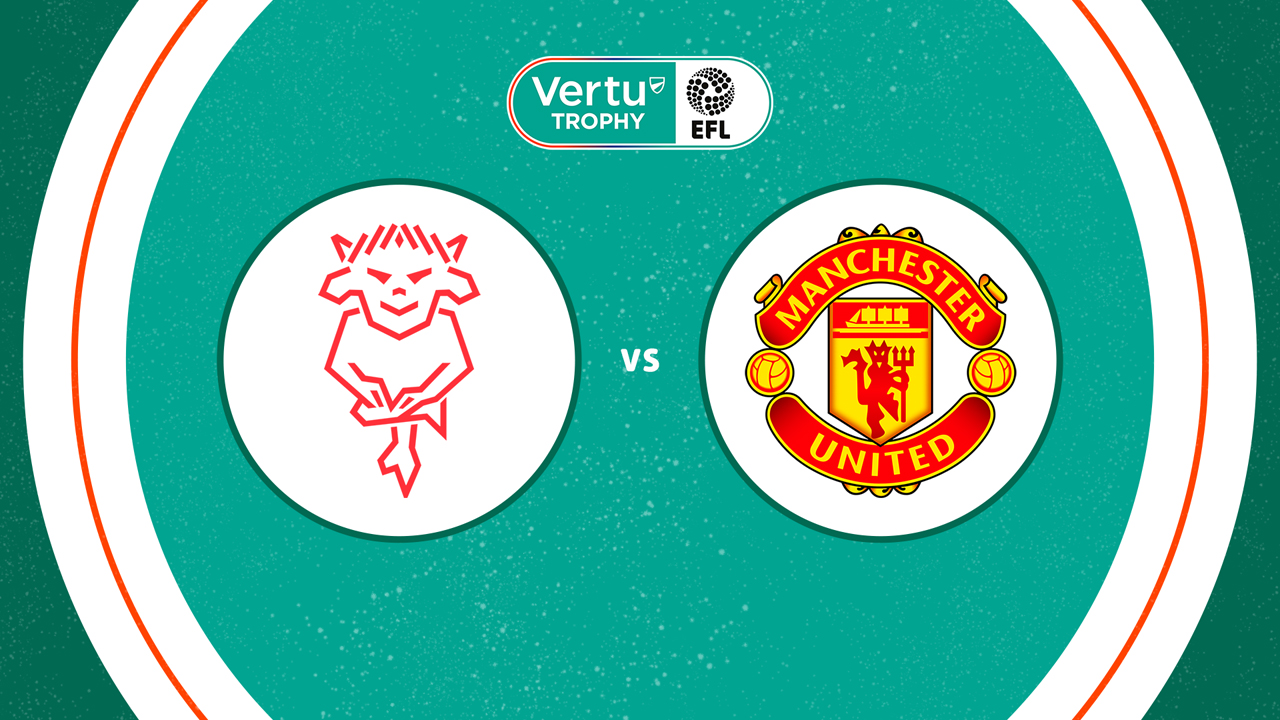 Lincoln City vs Manchester United U21 poster Lincoln City vs Manchester United U21 poster