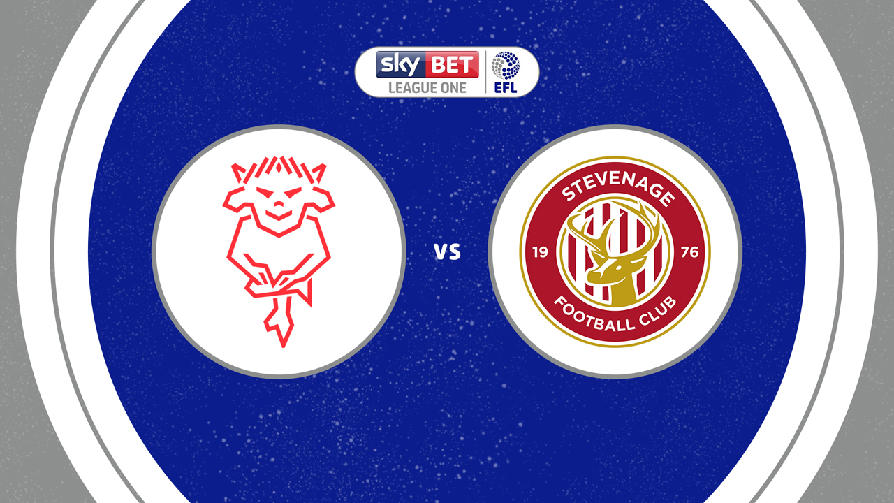 Lincoln City vs Stevenage poster