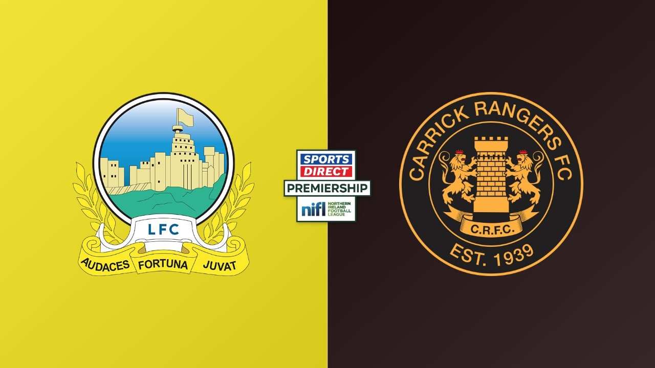 Linfield vs Carrick Rangers poster