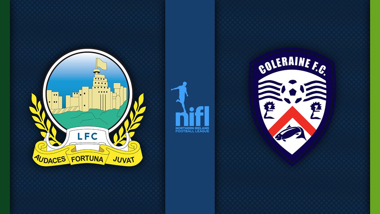 Linfield vs Coleraine poster