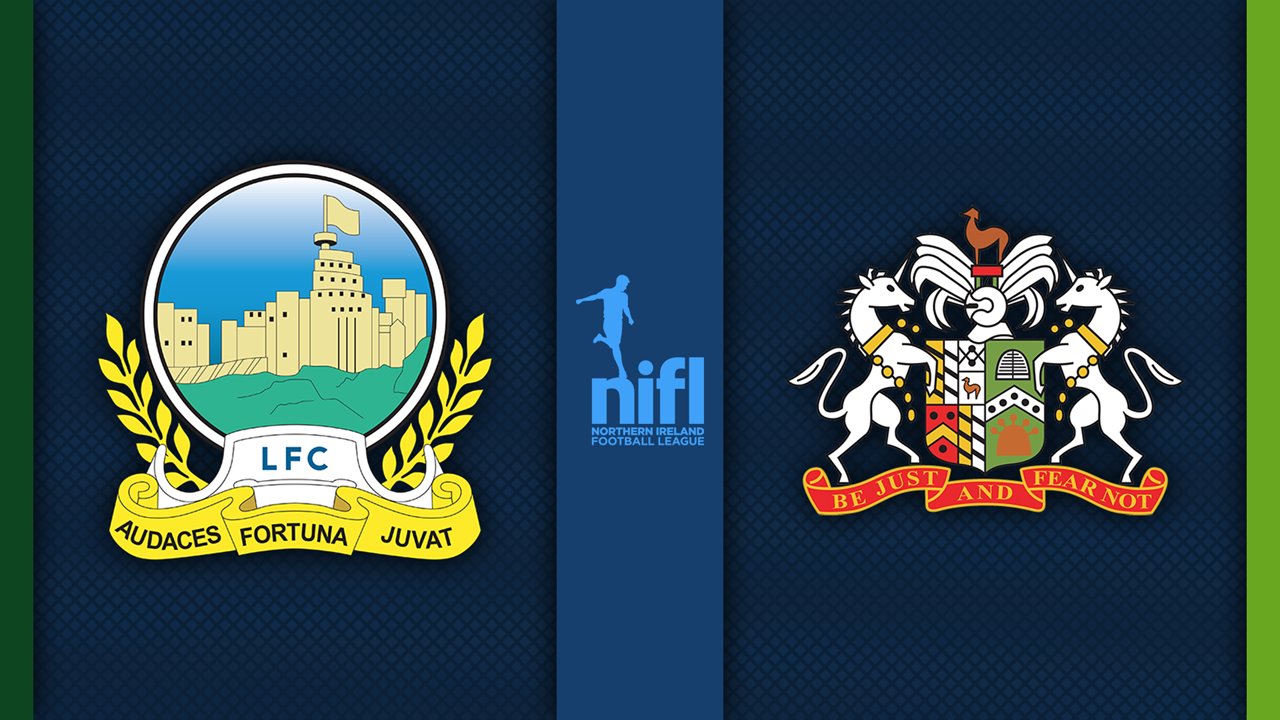 Linfield vs Glenavon poster