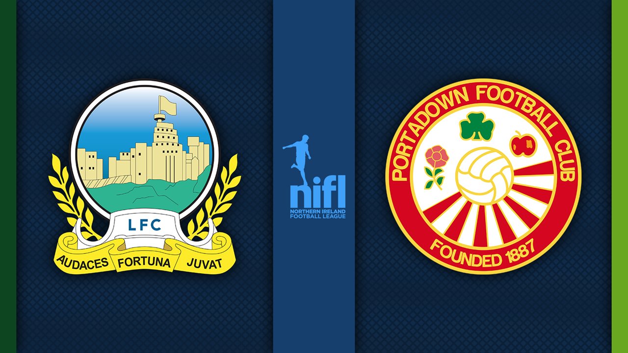 Linfield vs Portadown poster