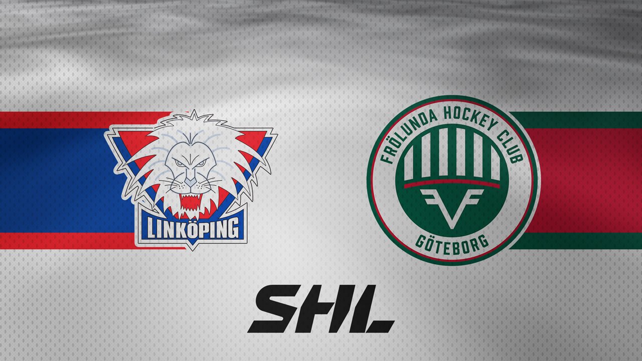 Linköpings HC vs Frölunda HC poster Linköpings HC vs Frölunda HC poster