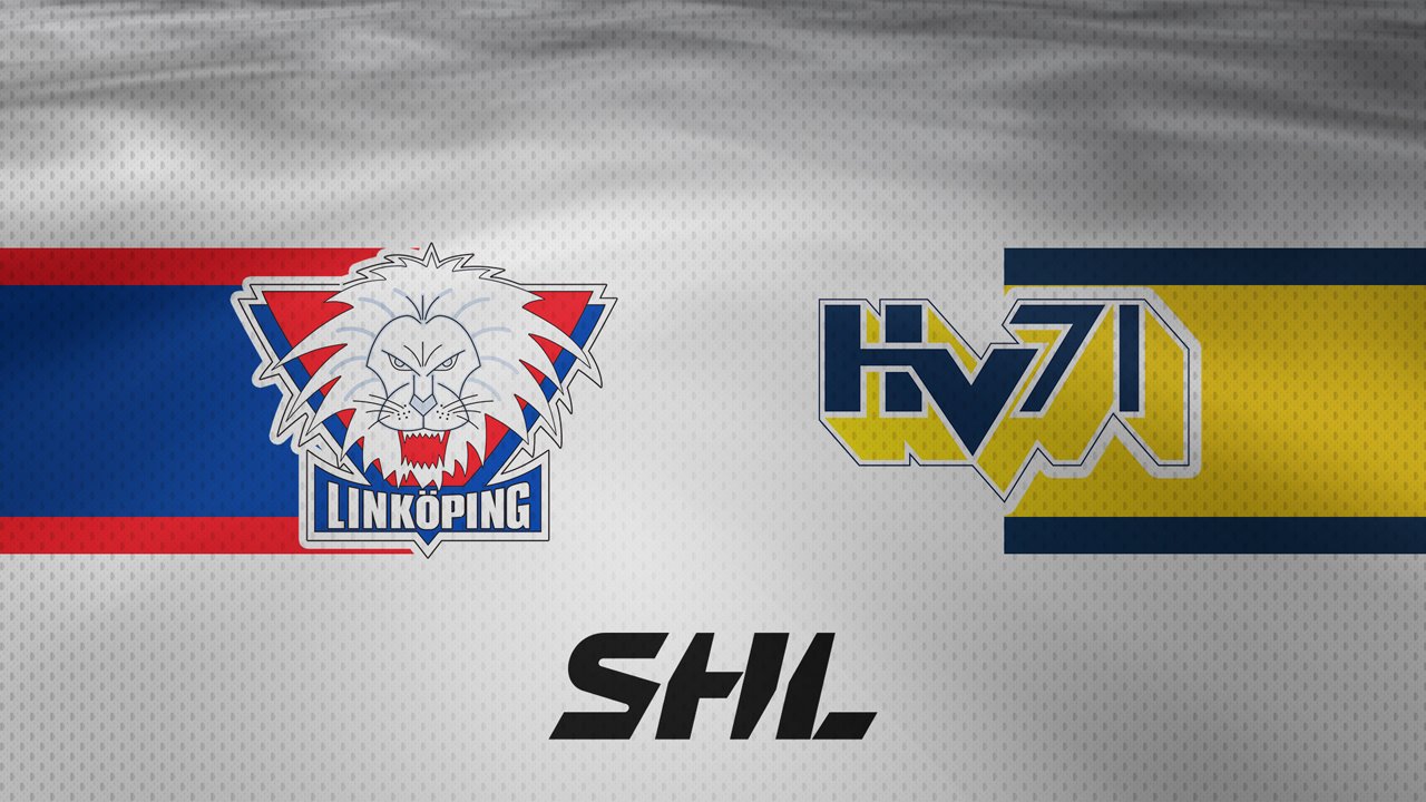 Linköpings HC vs HV71 poster
