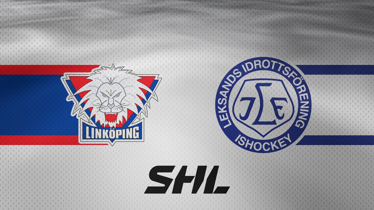 Linköpings HC vs Leksands IF poster Linköpings HC vs Leksands IF poster