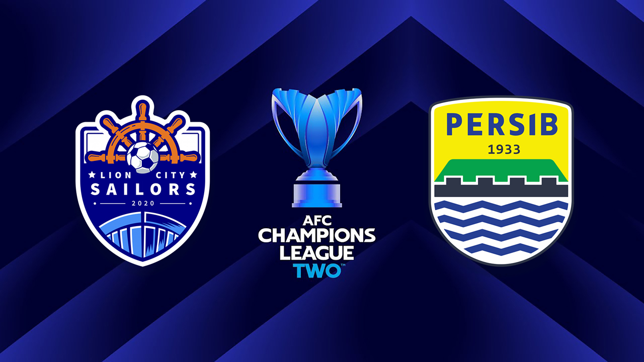 Lion City Sailors vs Persib Bandung poster Lion City Sailors vs Persib Bandung poster