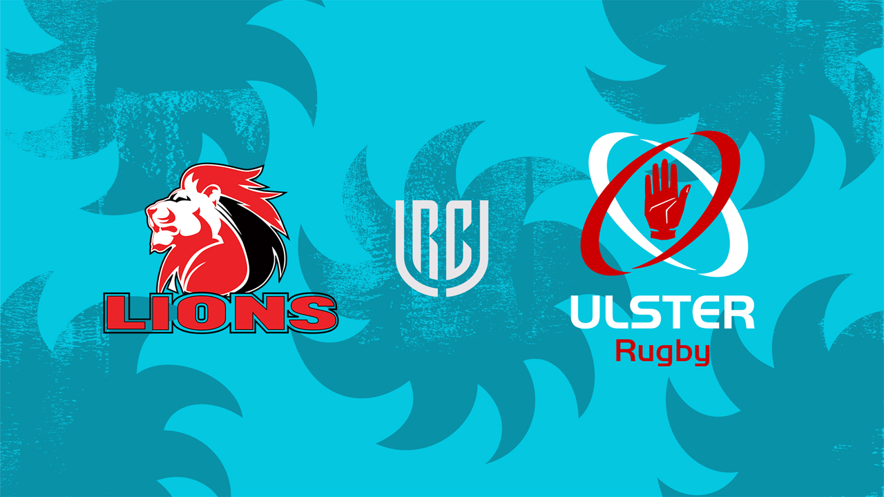 Lions vs Ulster poster