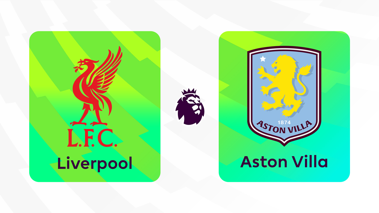 Liverpool vs Aston Villa poster